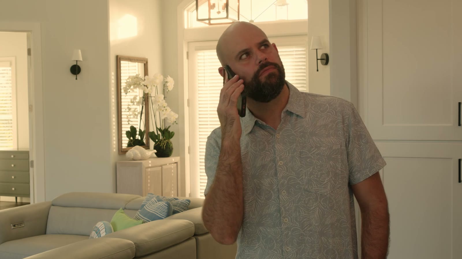 Nicolas takes the call that opens the episode